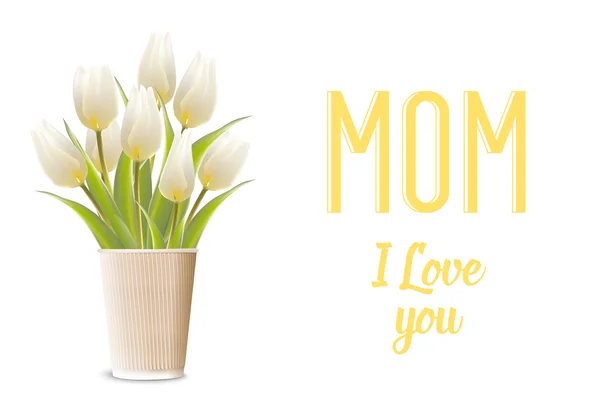 Carte Happy Mothers Day. — Image vectorielle