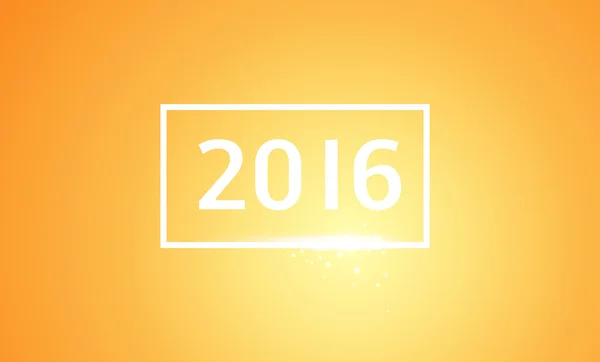 Felice anno nuovo 2016. — Vettoriale Stock