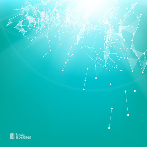 Белые гладкие линии образуются точками и линиями
.