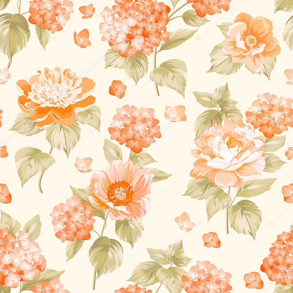 the flower pattern stock vector kotkoa 91398678 hydrangea paper flower template