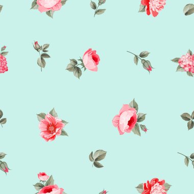 Gül Kusursuz Desen.