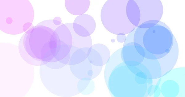 Colorful background in circles, perfect for slides creation