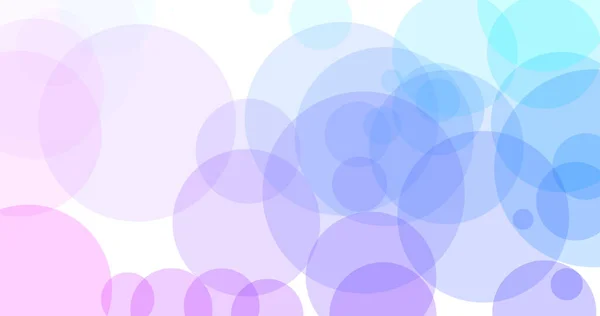 Kleurrijke achtergrond in cirkels, perfect voor dia 's creatie — Stockfoto