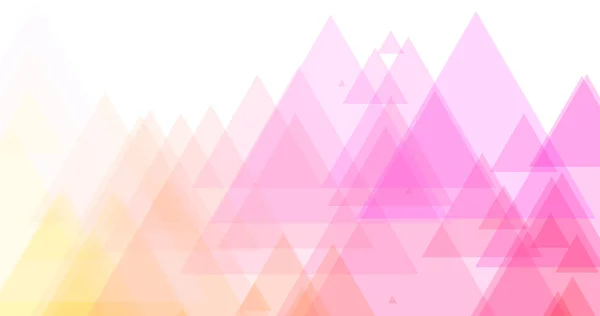 Colorful background in triangle, perfect for slides creation — Stock Photo, Image