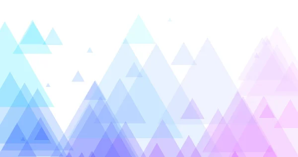 Colorful background in triangle, perfect for slides creation — Stock Photo, Image