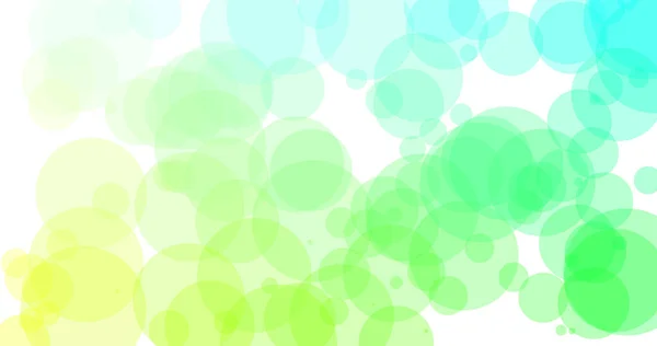 Colorful background in circles, perfect for slides creation
