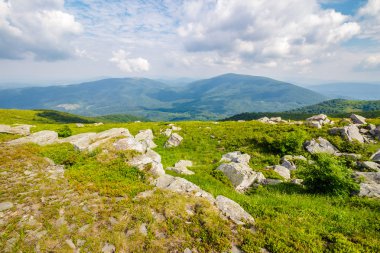 dağ üstüne Vadisi'nde büyük taşlar