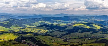 yüksek dağ panorama görünüm