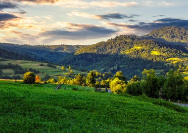 Samanlık tepe tarafı ile kırsal alanlar