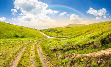 gündoğumu deki yayla meadows yol