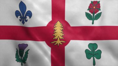 Montreal, Kanada, gerçekçi animasyon arka planı