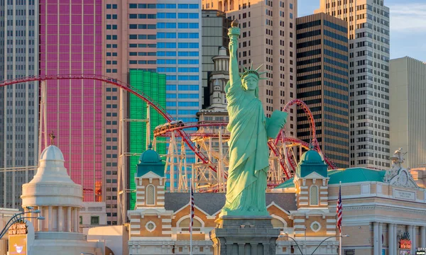Statua della Libertà al New York-New York Hotel and Casino — Foto Stock