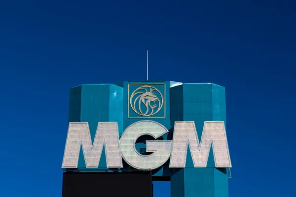 MGM Гранд Лас Вегас Отель и казино — стоковое фото
