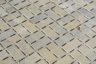Beton detaylı geçit mozaik desen