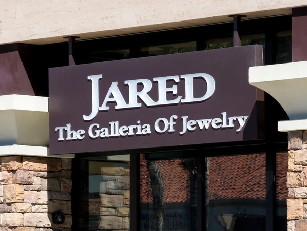 Jared Jewelry Store Exterior and Logo — Stock Photo, Image