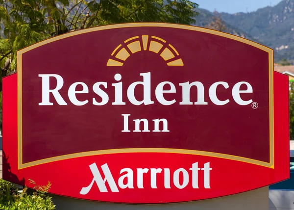 Residence Inn by Marriott Segno e logo — Foto Stock