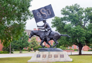 Oklahoma Eyalet Üniversitesi'nde Osu Spirt binici