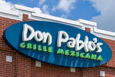 Don Pablo'nun ızgara Mexicana dış ve işareti