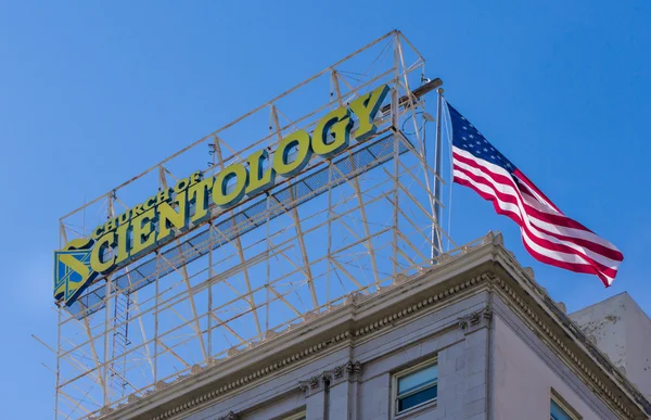 Igreja de Scientology em Hollywood, Califórnia — Fotografia de Stock