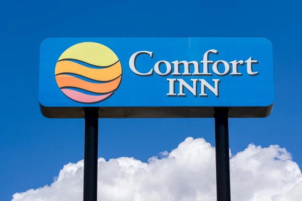 Comfort Inn znak i Logo — Zdjęcie stockowe