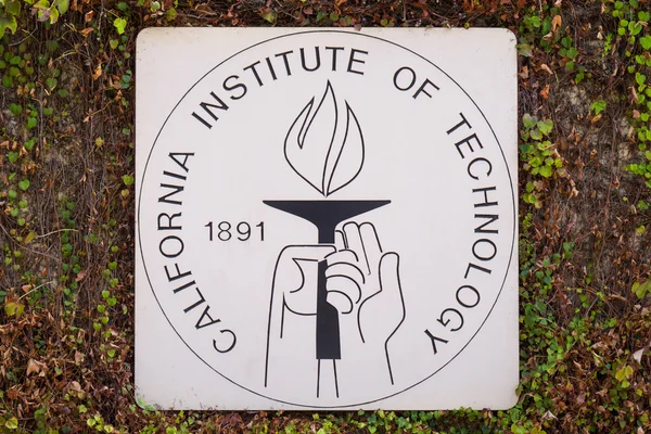 Caltech Entrance Sign — Stock Photo, Image