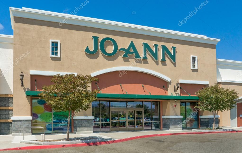 SANTA CLARITA, CA/USA - SEPTEMBER 4, 2016:  Exterior view of Jo Ann Fabrics and Crafts store. Jo-Ann Stores, Inc. is a specialty retailer of crafts and fabrics.