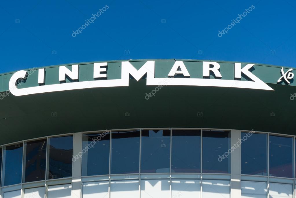 LOS ANGELES, CA/USA - SEPTEMBER 11, 2016: Cinemark movie theater exterior and logo. Cinemark USA, Inc. is an American movie theatre.