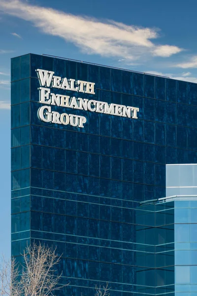 Minneapolis Usa November 2020 Gebäude Der Wealth Enhancement Group Außen — Stockfoto