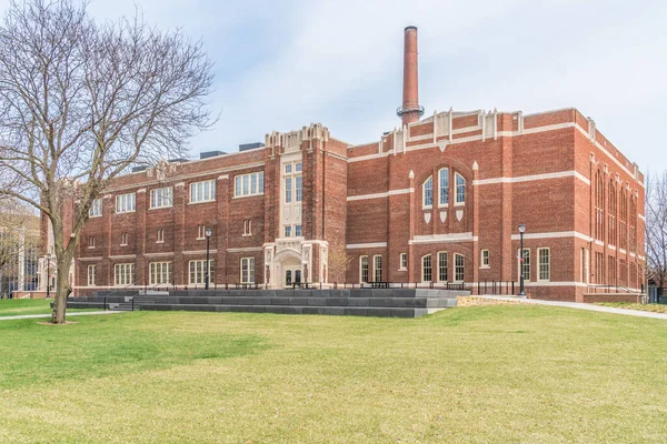 Crosse Estados Unidos Abril 2021 Wittich Hall Campus Universidad Wisconsin — Foto de Stock