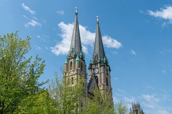 Milwaukee Estados Unidos Junio 2021 Iglesia Del Gesu Campus Universidad — Foto de Stock