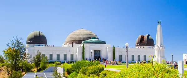 Griffith Observatory Panoramic View — Stock Photo, Image