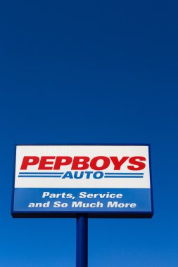 işareti PEP boys otomobil parçaları saklamak
