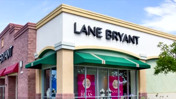 Lane bryant κατάστημα εξωτερικά — Αρχείο Βίντεο