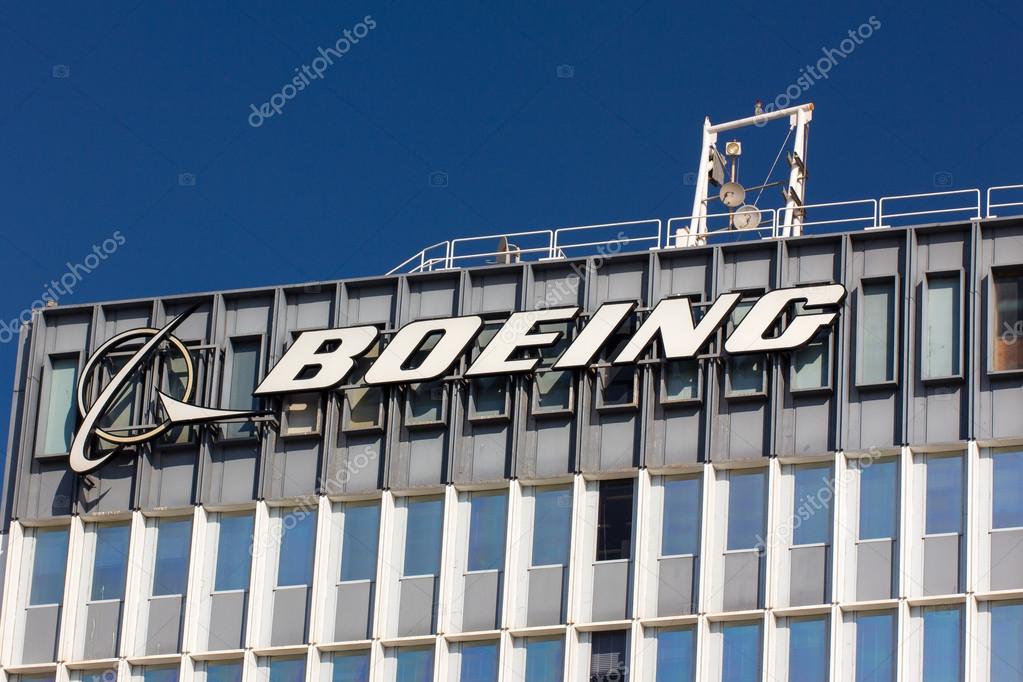 Boeing manufactuing facility. Boeing manufactures and sells aircraft, rotorcraft, rockets and satellites. It is the second-largest defense contractor in the world.