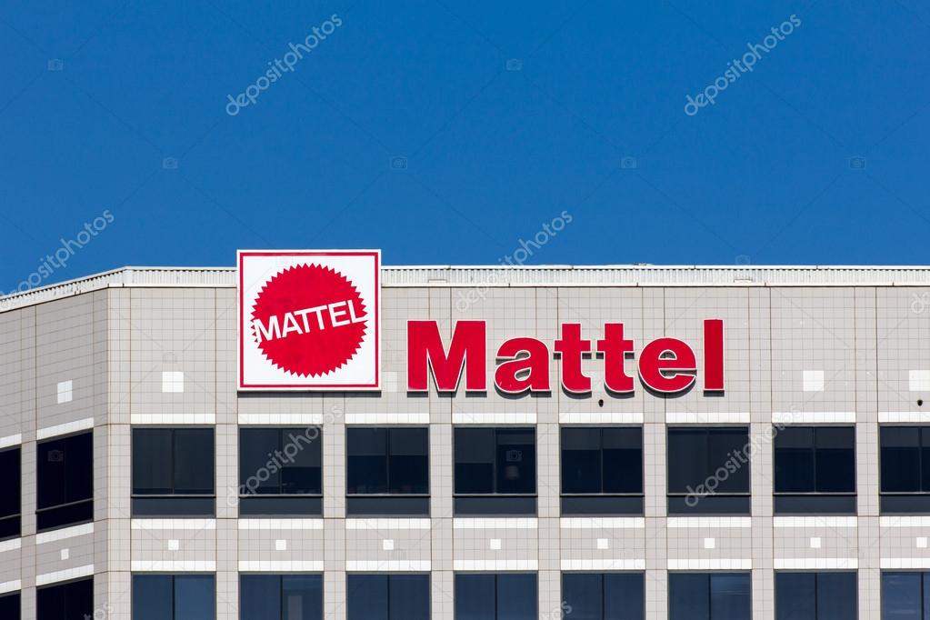 Mattel world corporate headquarters building. Mattel, Inc. an American toy manufacturing company founded in 1945.