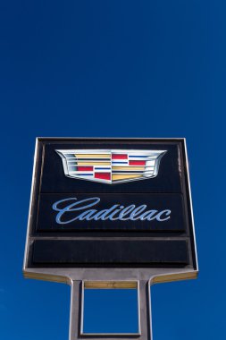 Cadillac'ı işaret ve logosu
