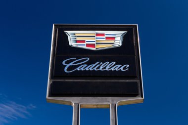Cadillac'ı işaret ve logosu
