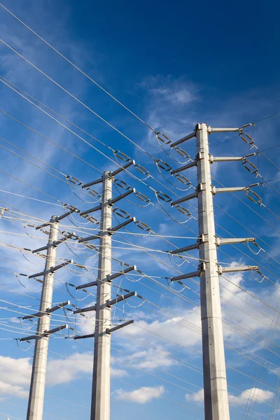 Power Transmission Electrical Lines — Stock Photo, Image