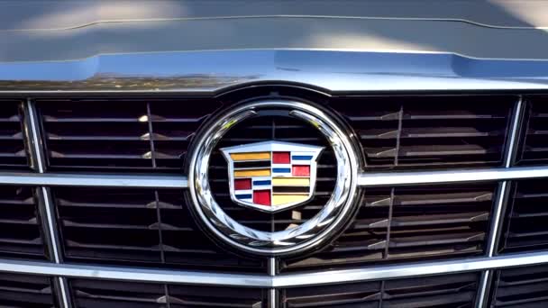 Cadillac logosu — Stok video