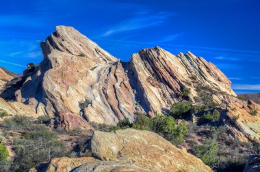 Vasquez rocks doğal alan park