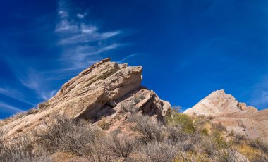 Vasquez rocks doğal alan park