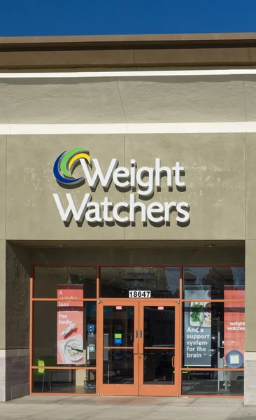 Weight Waters Exterior and Sign — Stock Photo, Image