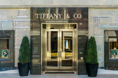 Tiffany ve şirket perakende mağaza dış