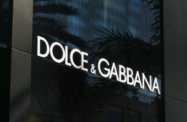 Dolce ve Gabbana perakende mağaza dış.