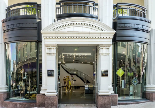 Versace winkel buitenkant — Stockfoto