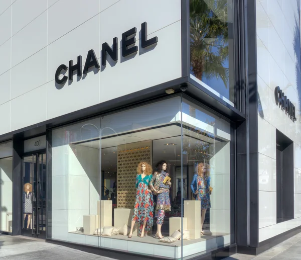 Chanel-butik exteriör — Stockfoto