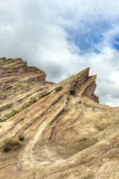 Vasquez Rocks naturparken område efter regn — Stockfoto