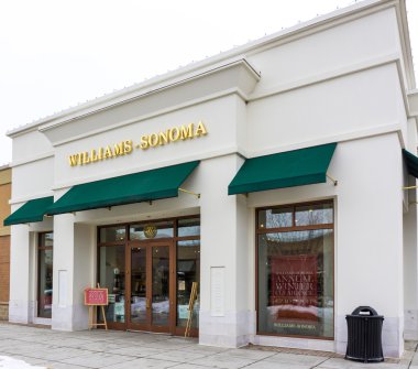 Williams-Sonoma Retail Store Exterior clipart