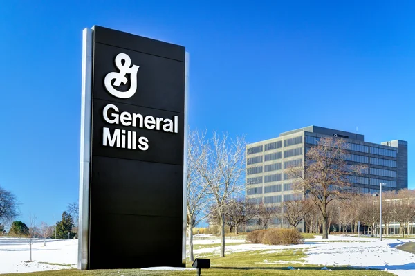 Şirket Merkez ve işareti General mills — Stok fotoğraf