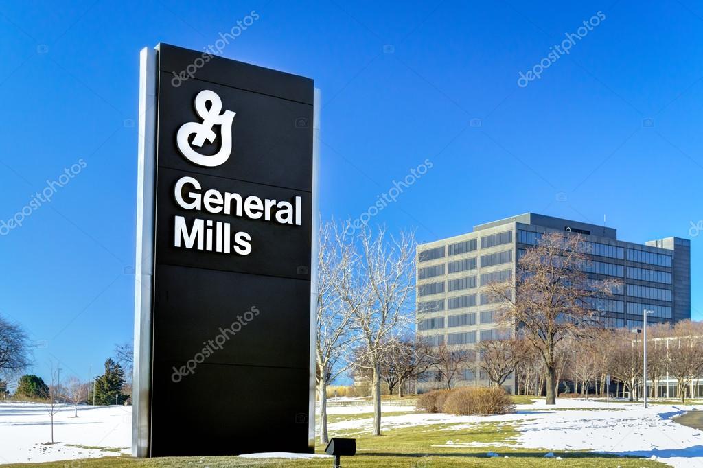 General Mills Corporate Headquarters and Sign Stock Editorial Photo